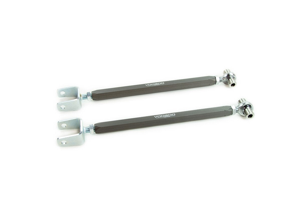 G35/G37/370Z Toe Rod (Rear) Hard Anodize Clear (Gunmetal) by Voodoo13