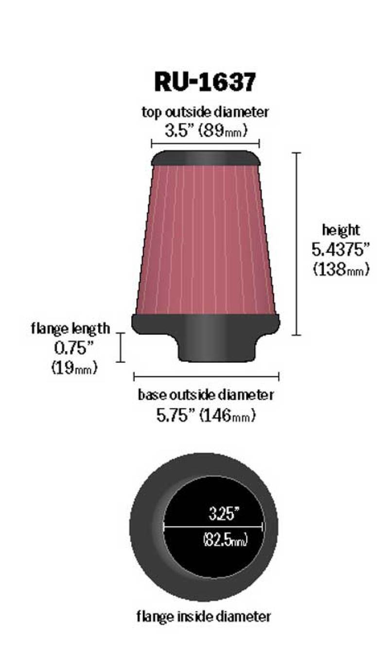 KN Universal Air Filter