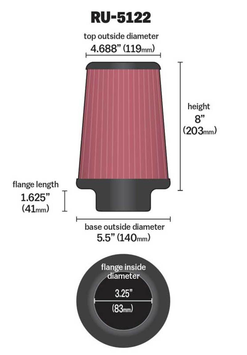 KN Universal Air Filter