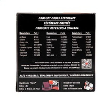 KN Inline Fuel Filter