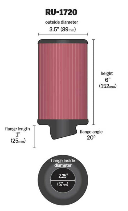 KN Universal Air Filter