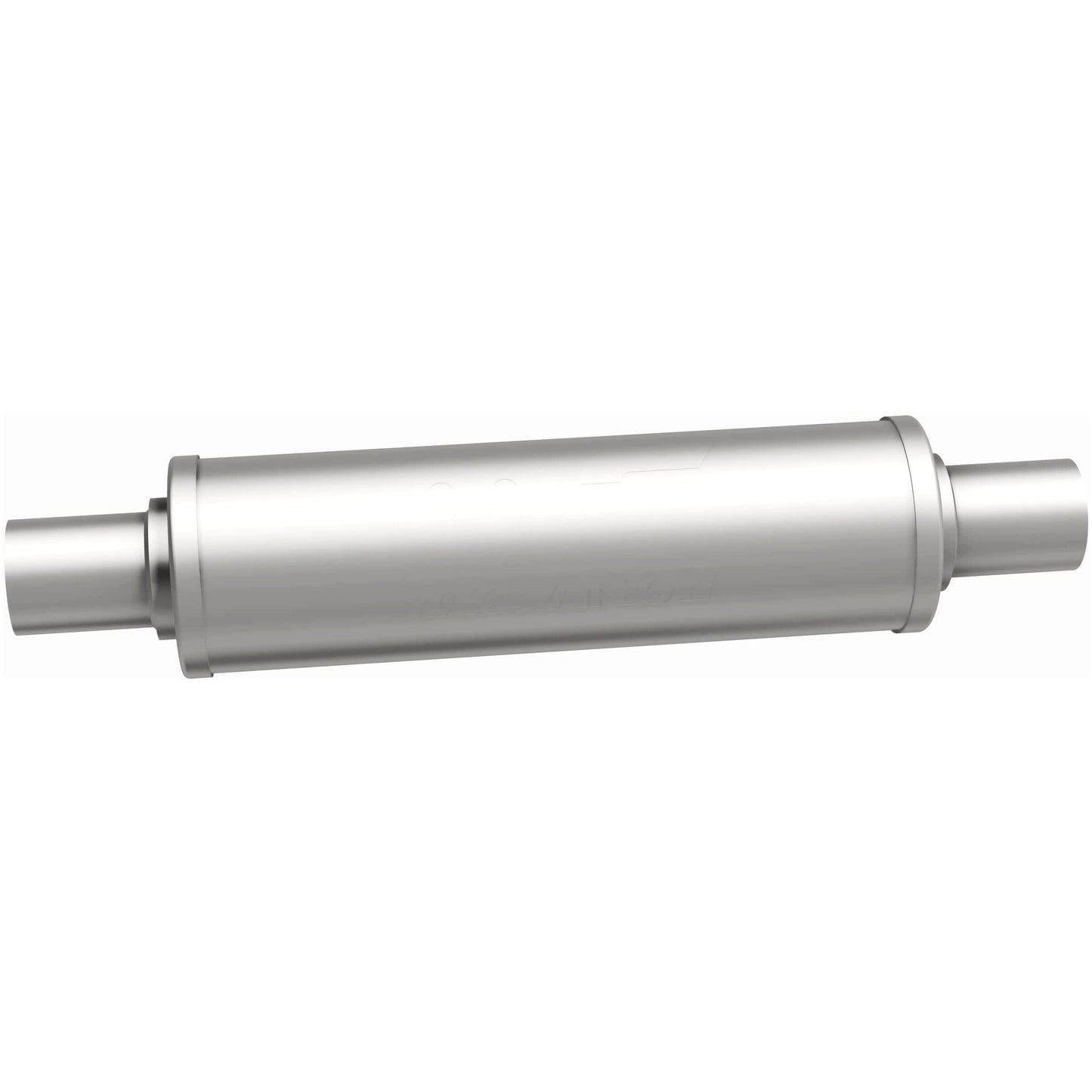 Straight-Through Performance Muffler; 2in. Center/Center; 4x14x4 Body