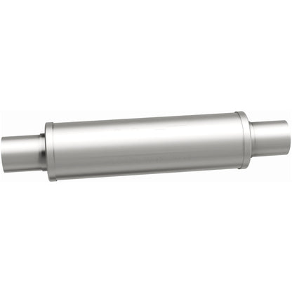 Straight-Through Performance Muffler; 2.25in. Center/Center; 4x14x4 Body