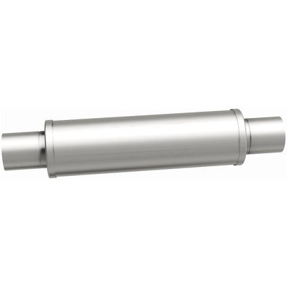 Straight-Through Performance Muffler; 2.5in. Center/Center; 4x14x4 Body