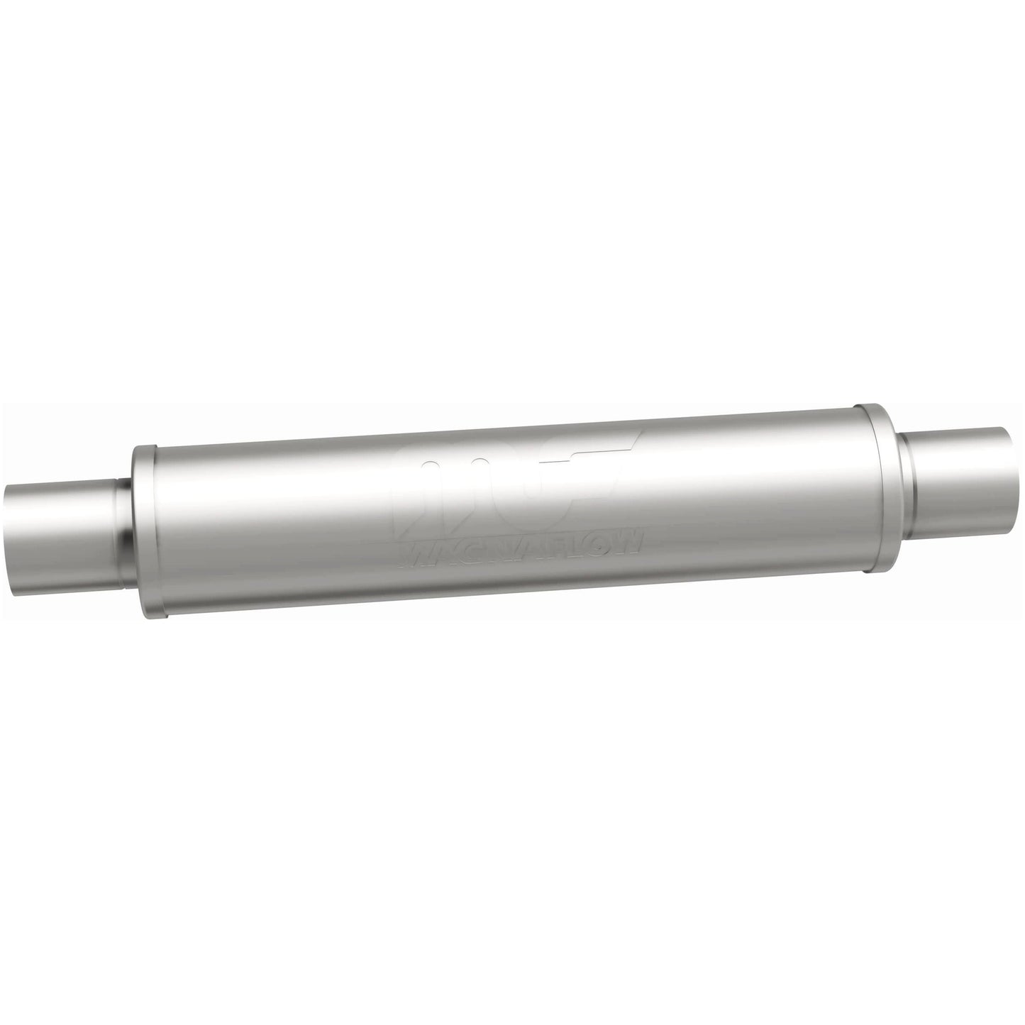 Straight-Through Performance Muffler; 2.5in. Center/Center; 4x18x4 Body