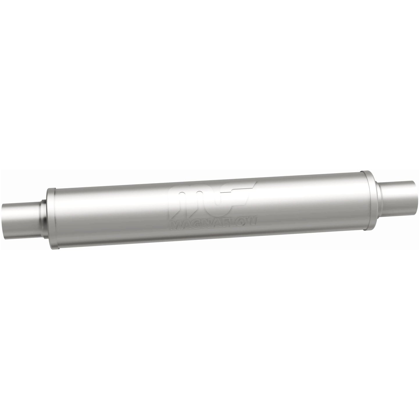 Straight-Through Performance Muffler; 2.25in. Center/Center; 4x22x4 Body