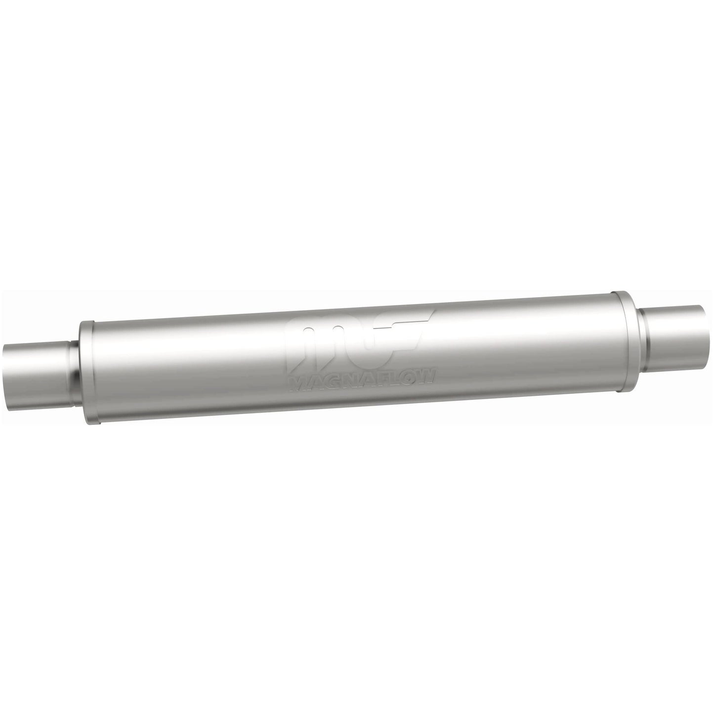 Straight-Through Performance Muffler; 2.5in. Center/Center; 4x22x4 Body