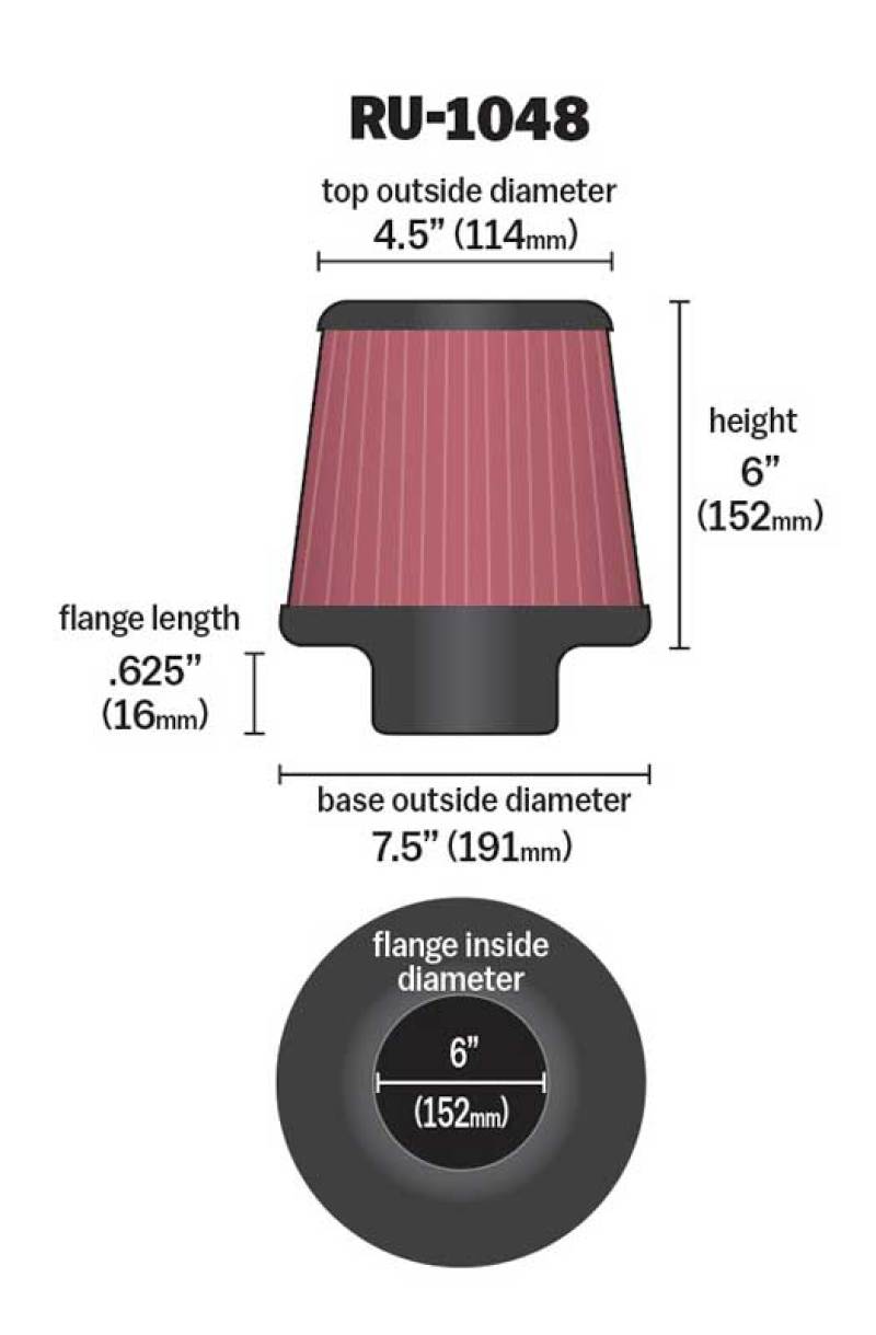 KN Universal Air Filter