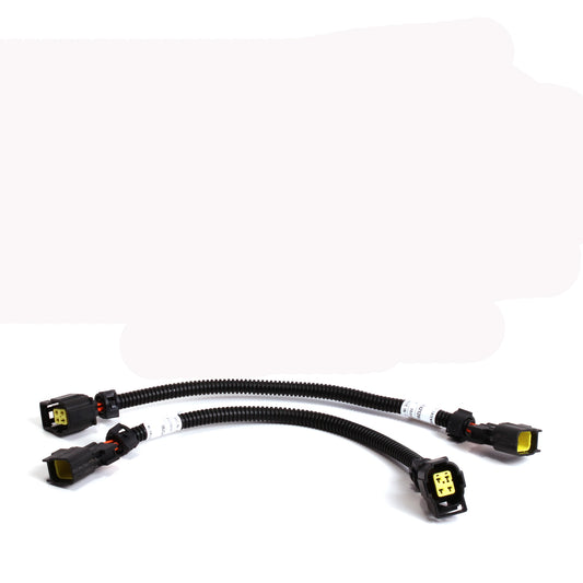 BBK 2005-2019 DODGE O2 SENSOR EXTENSIONS 4 PIN SQUARE STYLE - 12" (PAIR)