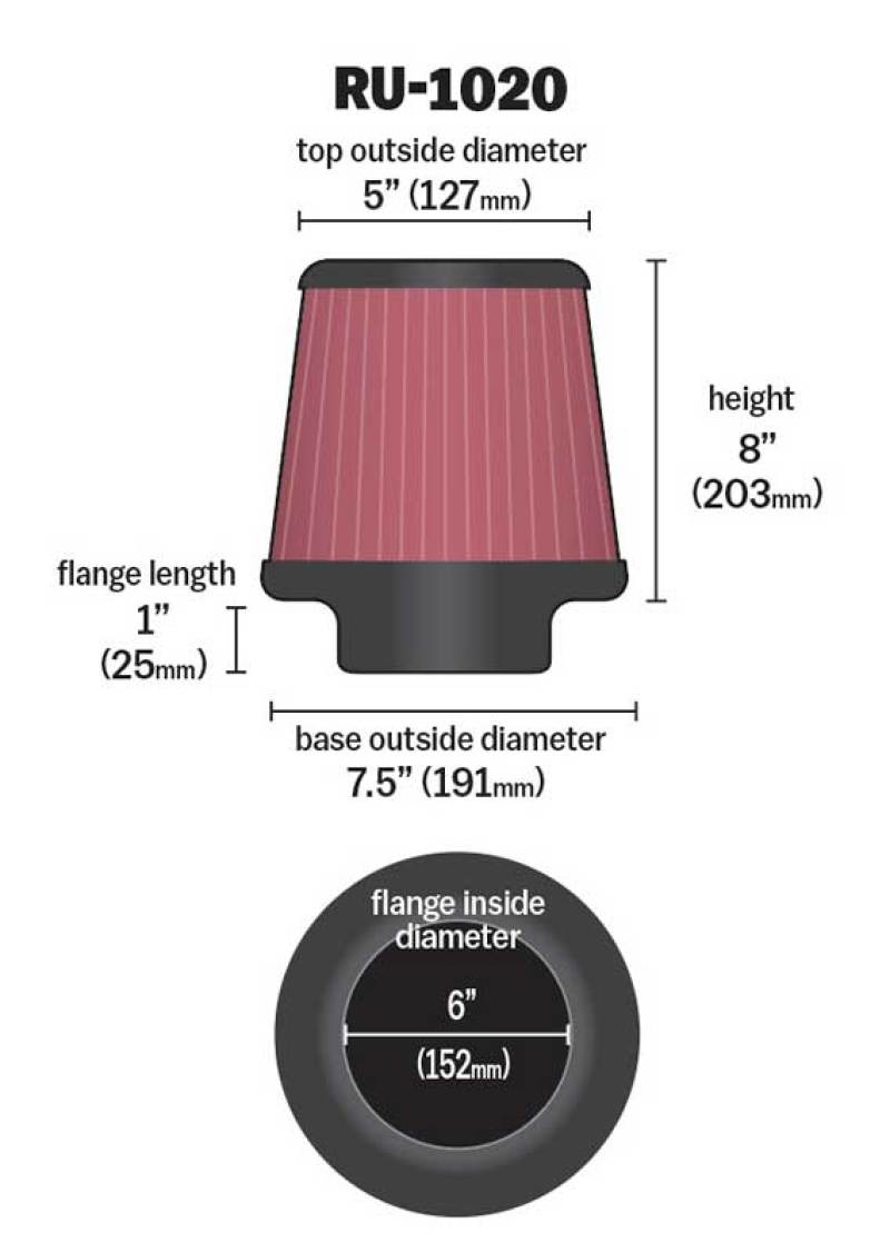 KN Universal Air Filter