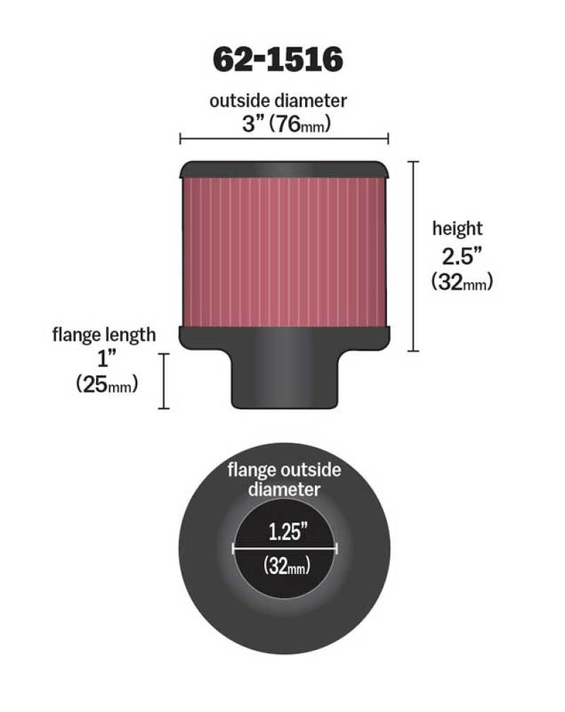 KN Universal Air Filter