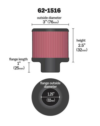 KN Universal Air Filter