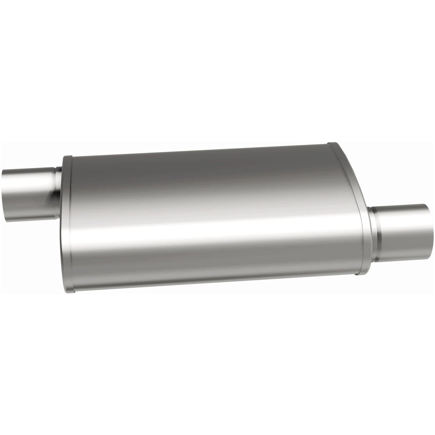 Multi-Chamber Performance Muffler; 2.5in. Offset/Offset; 4x14x9 Body