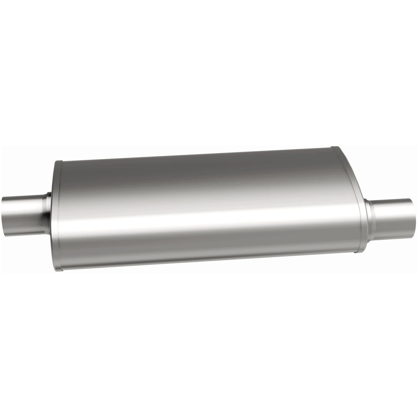Multi-Chamber Performance Muffler; 2.5in. Offset/Center; 4x18x9 Body