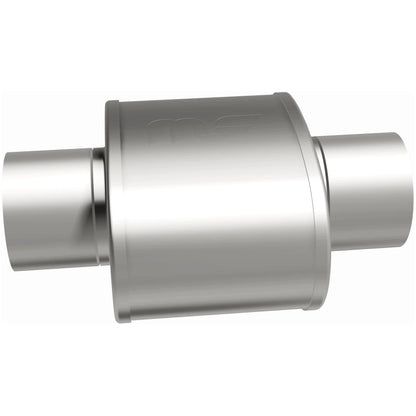 Straight-Through Performance Muffler; 3.5in. Center/Center; 5x6x8 Body