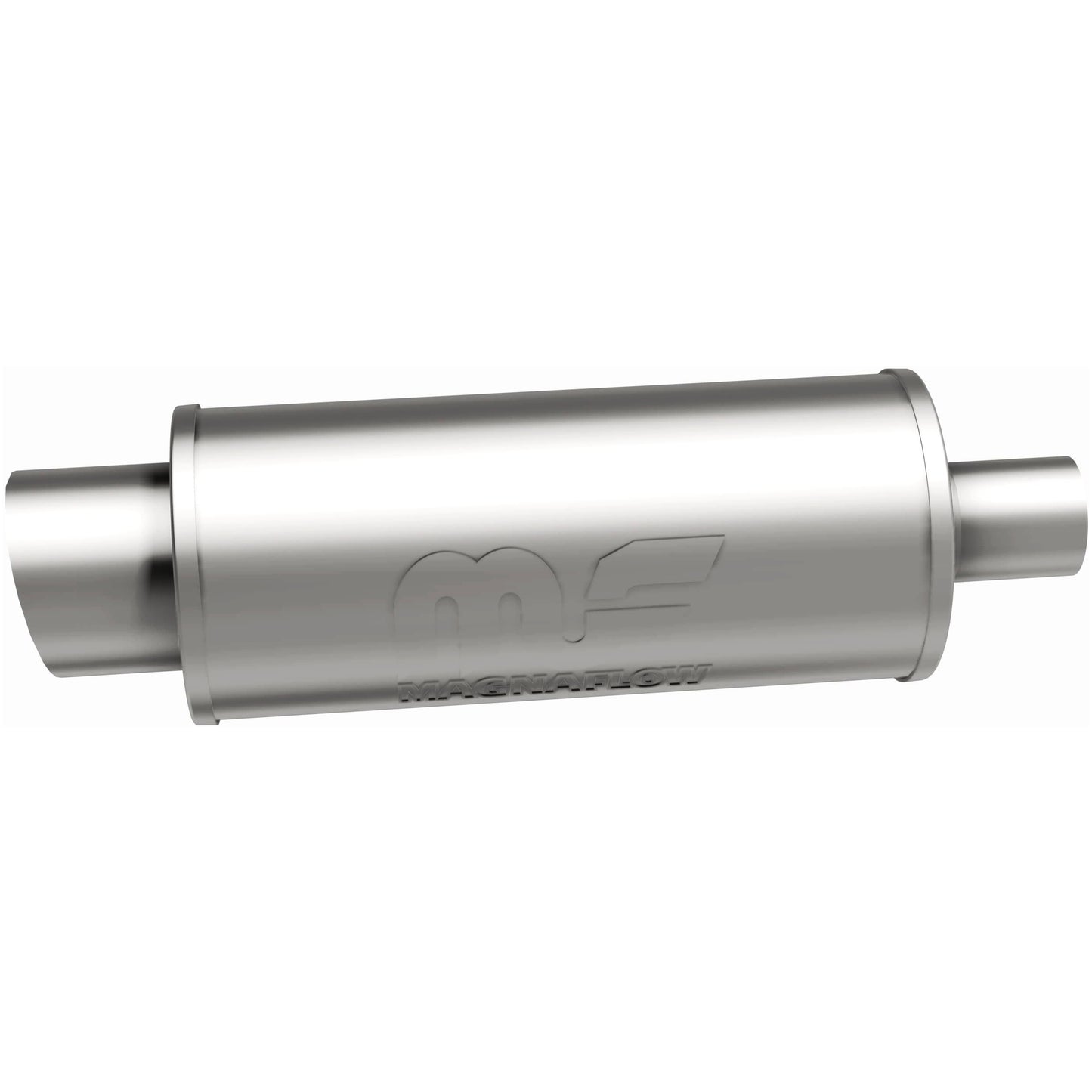 Straight-Through Performance Muffler; 2.25/4in. Center/Center; 6x14x6 Body