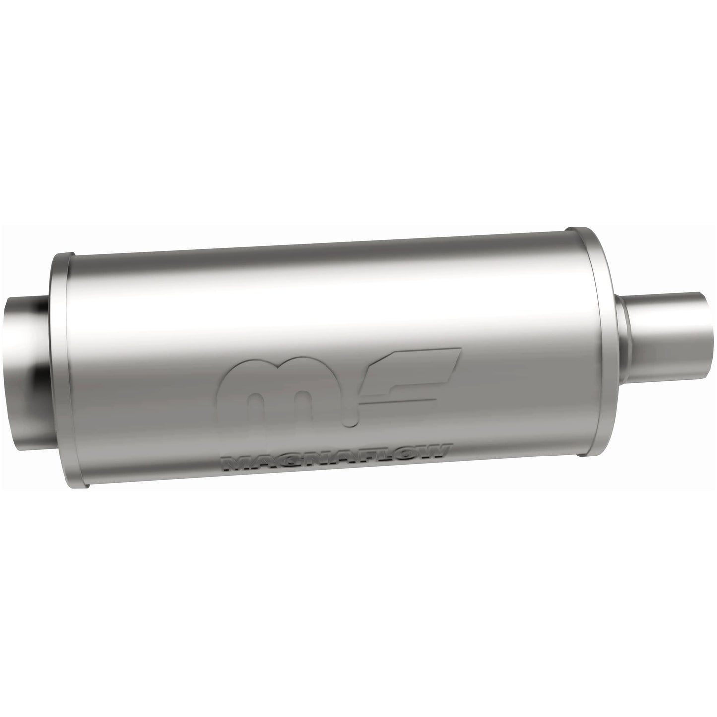 Straight-Through Performance Muffler; 2.25/4in. Center/Center; 6x14x6 Body