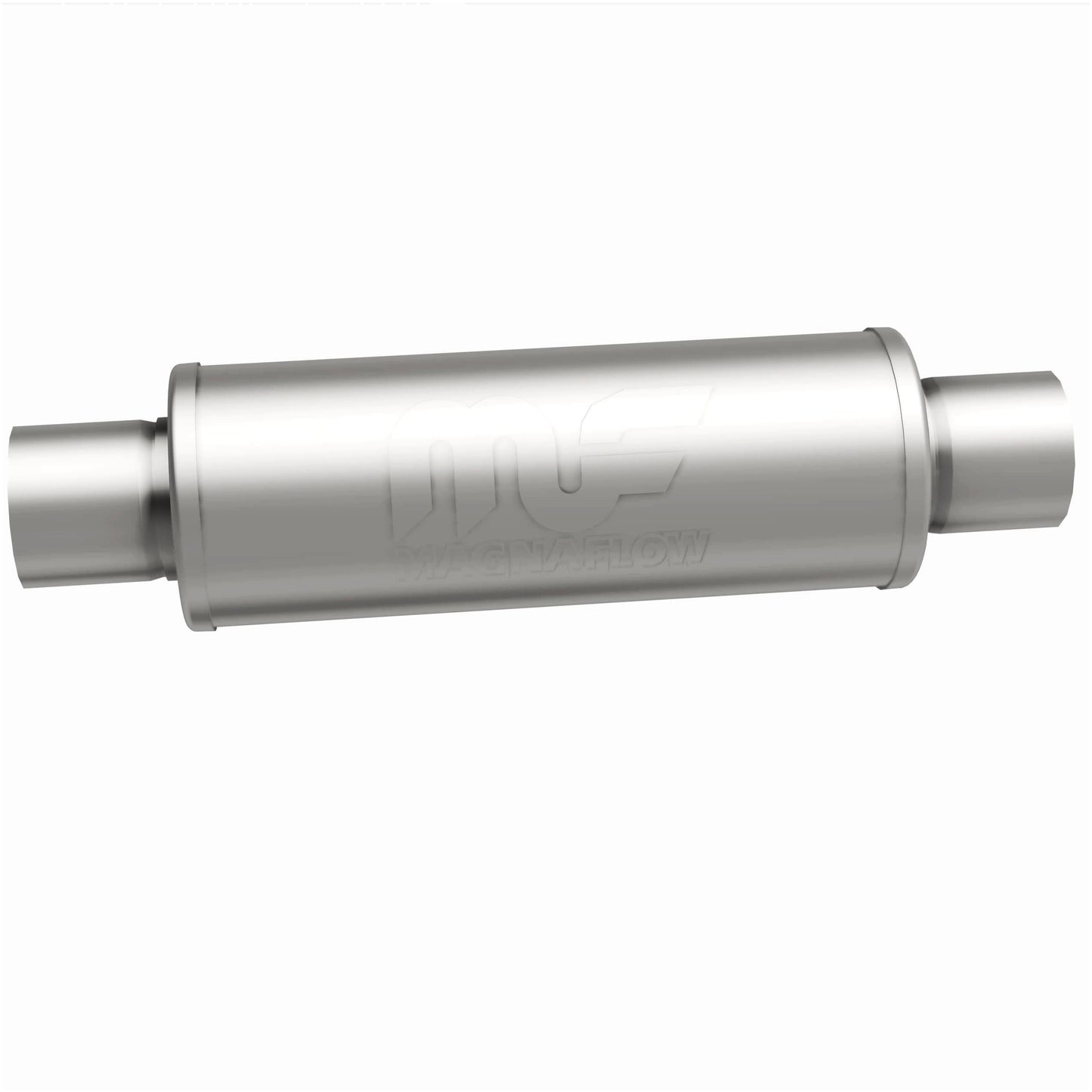 Straight-Through Performance Muffler; 3in. Center/Center; 5x14x5 Body
