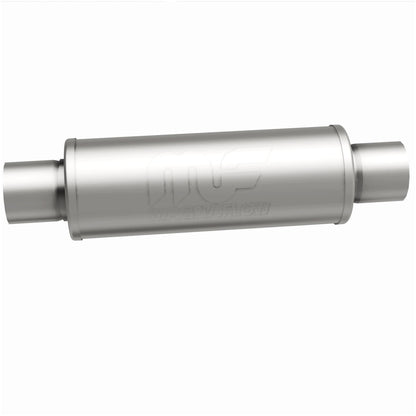 Straight-Through Performance Muffler; 3in. Center/Center; 5x14x5 Body