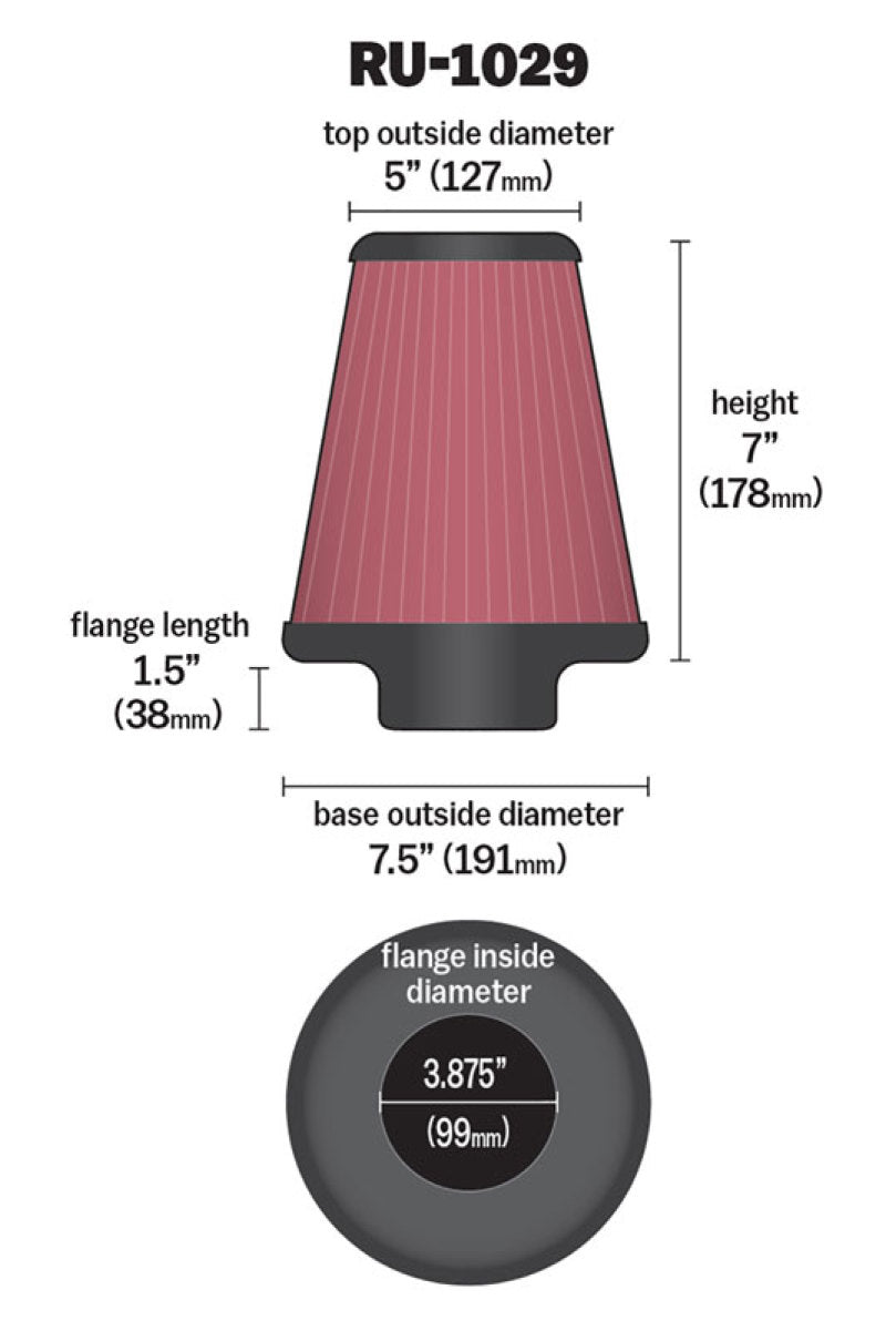 KN Universal Air Filter