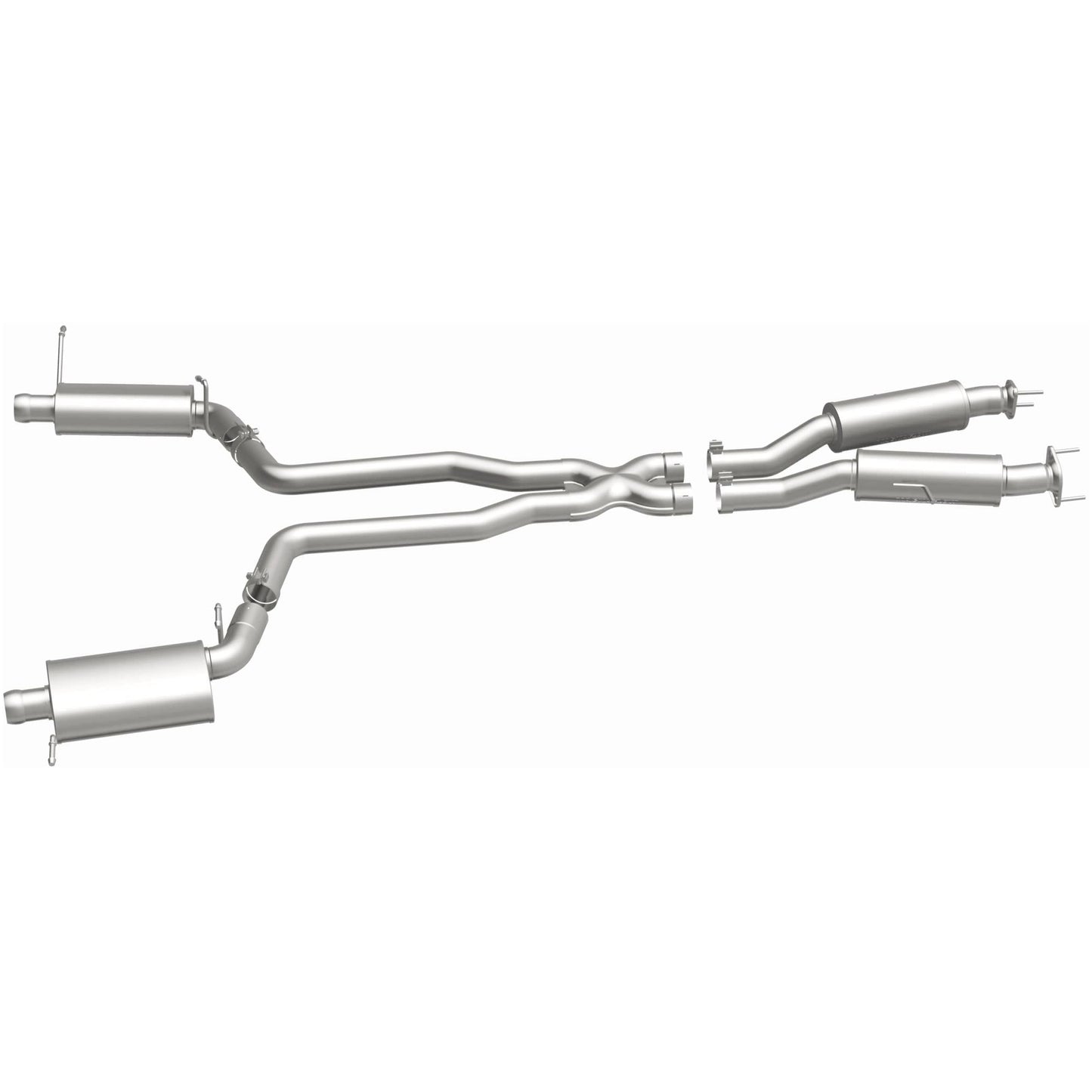 Street Series Stainless Cat-Back System