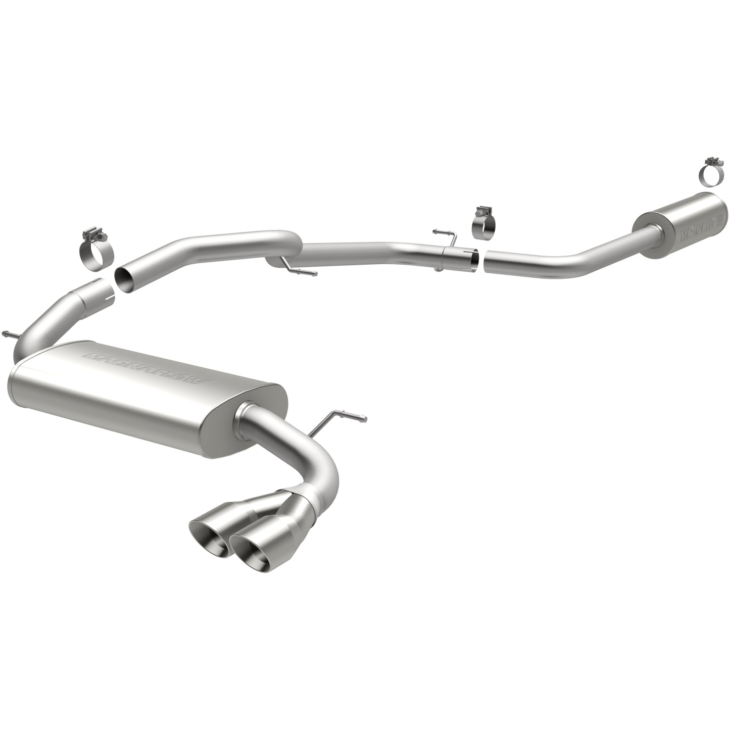 Street Series Stainless Cat-Back System