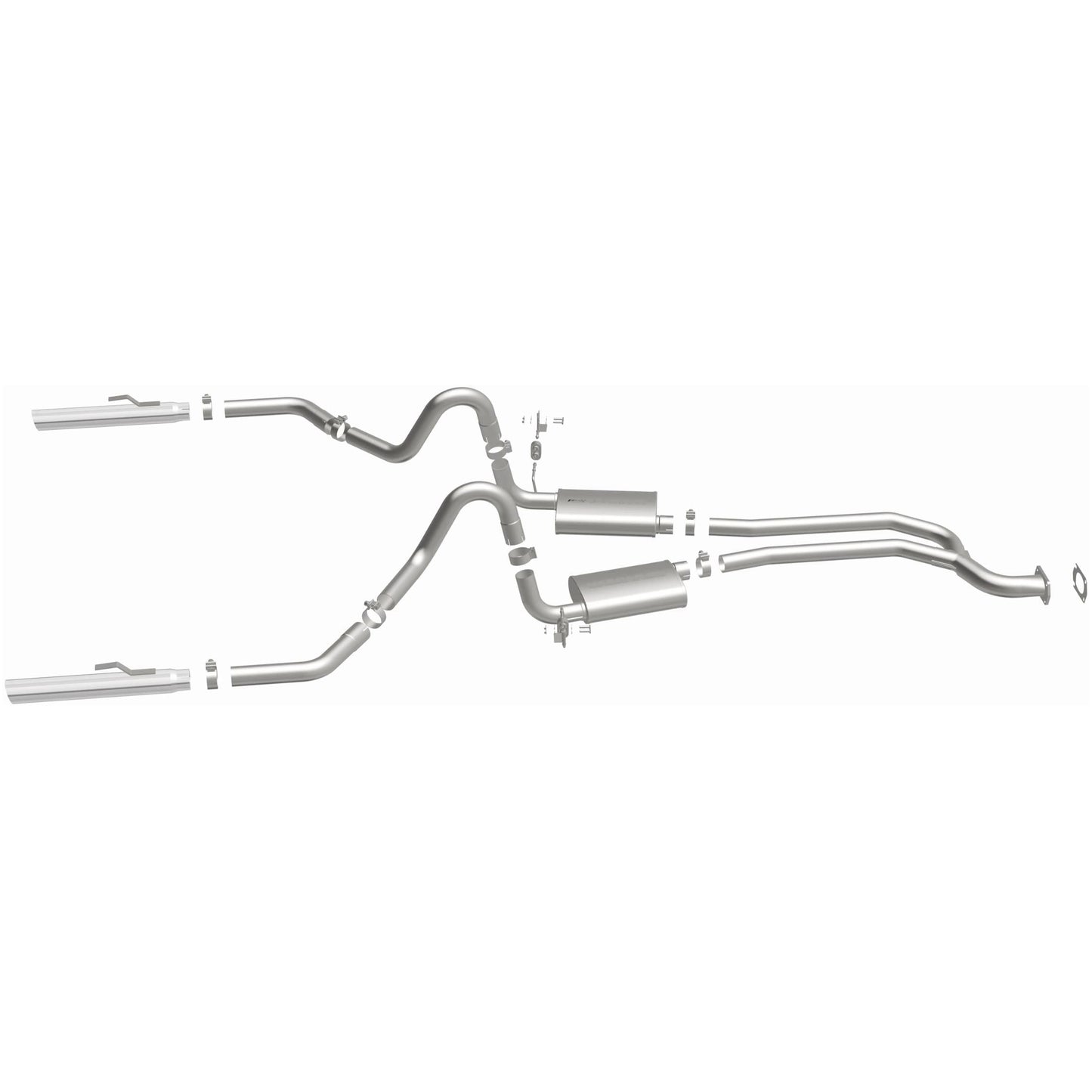 Street Series Stainless Cat-Back System