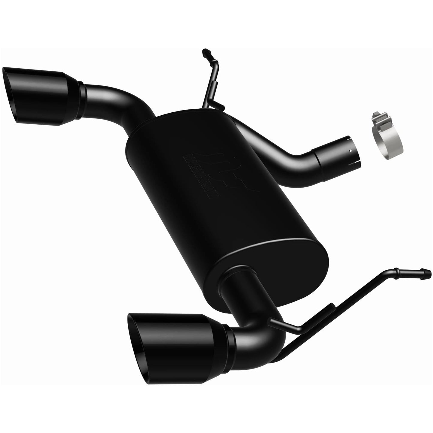Street Series Black Axle-Back System