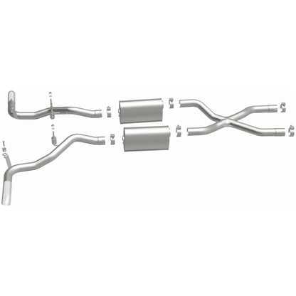 Street Series Stainless Crossmember-Back System