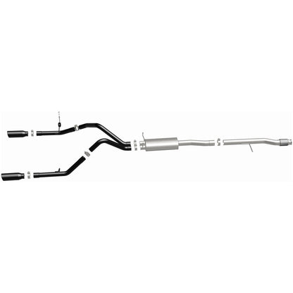 Street Series Black Cat-Back System