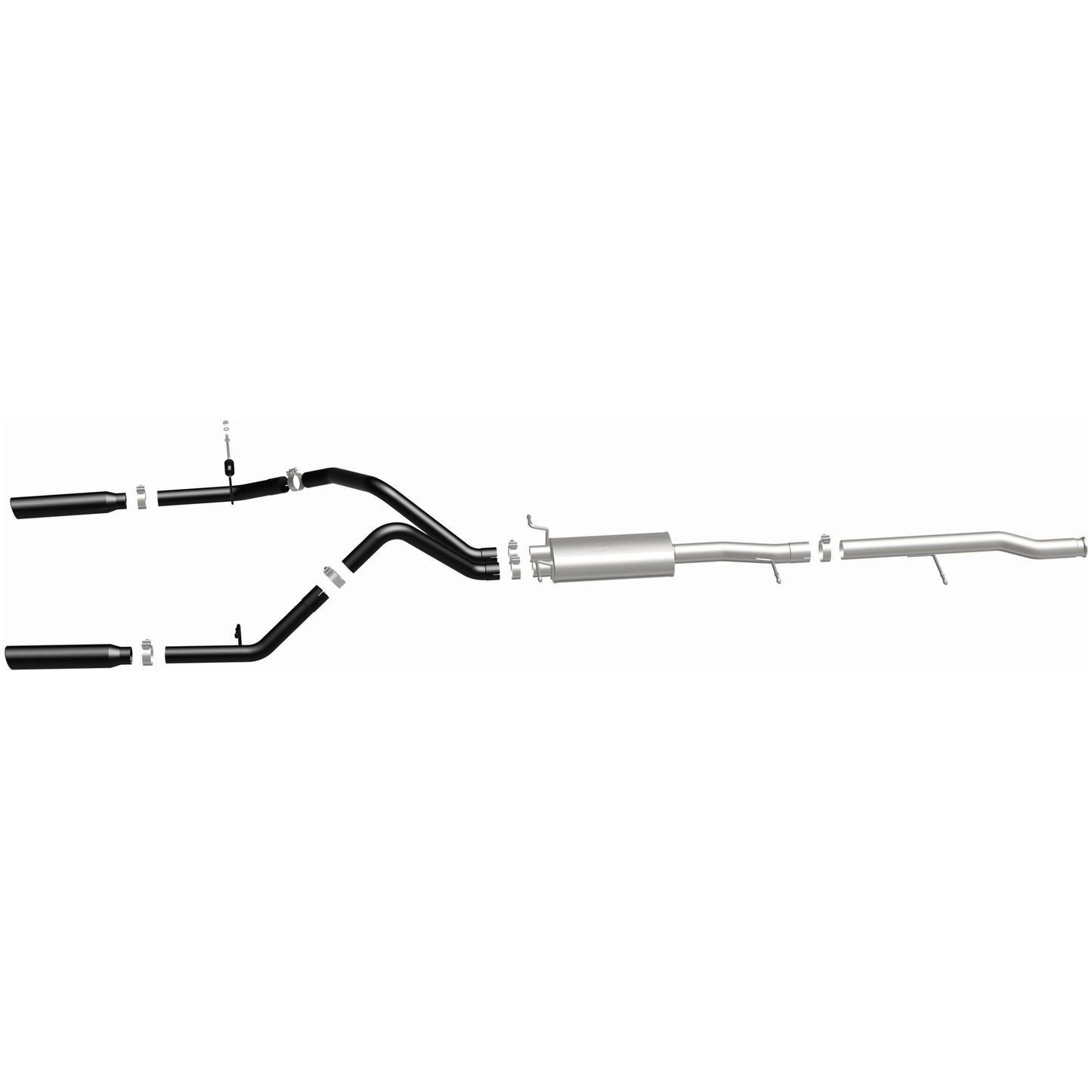 Street Series Black Cat-Back System