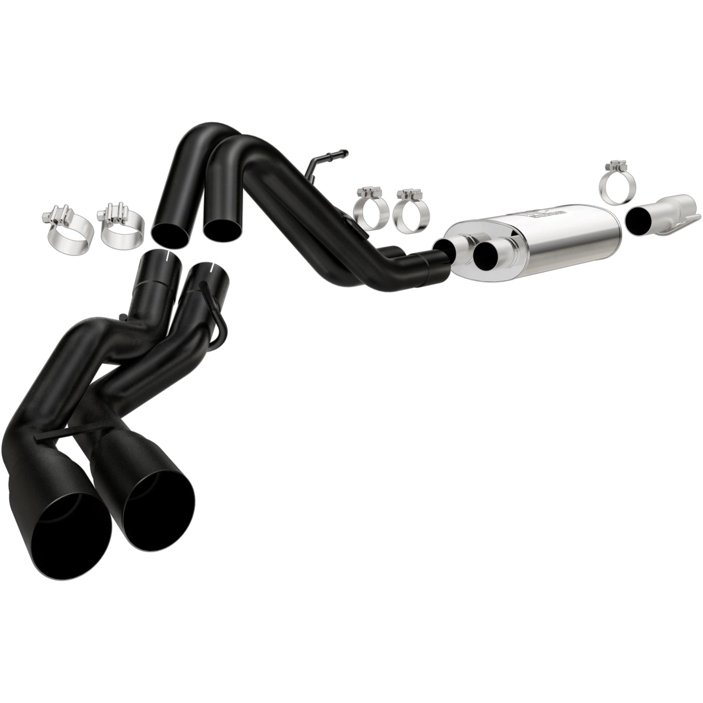 Street Series Black Cat-Back System