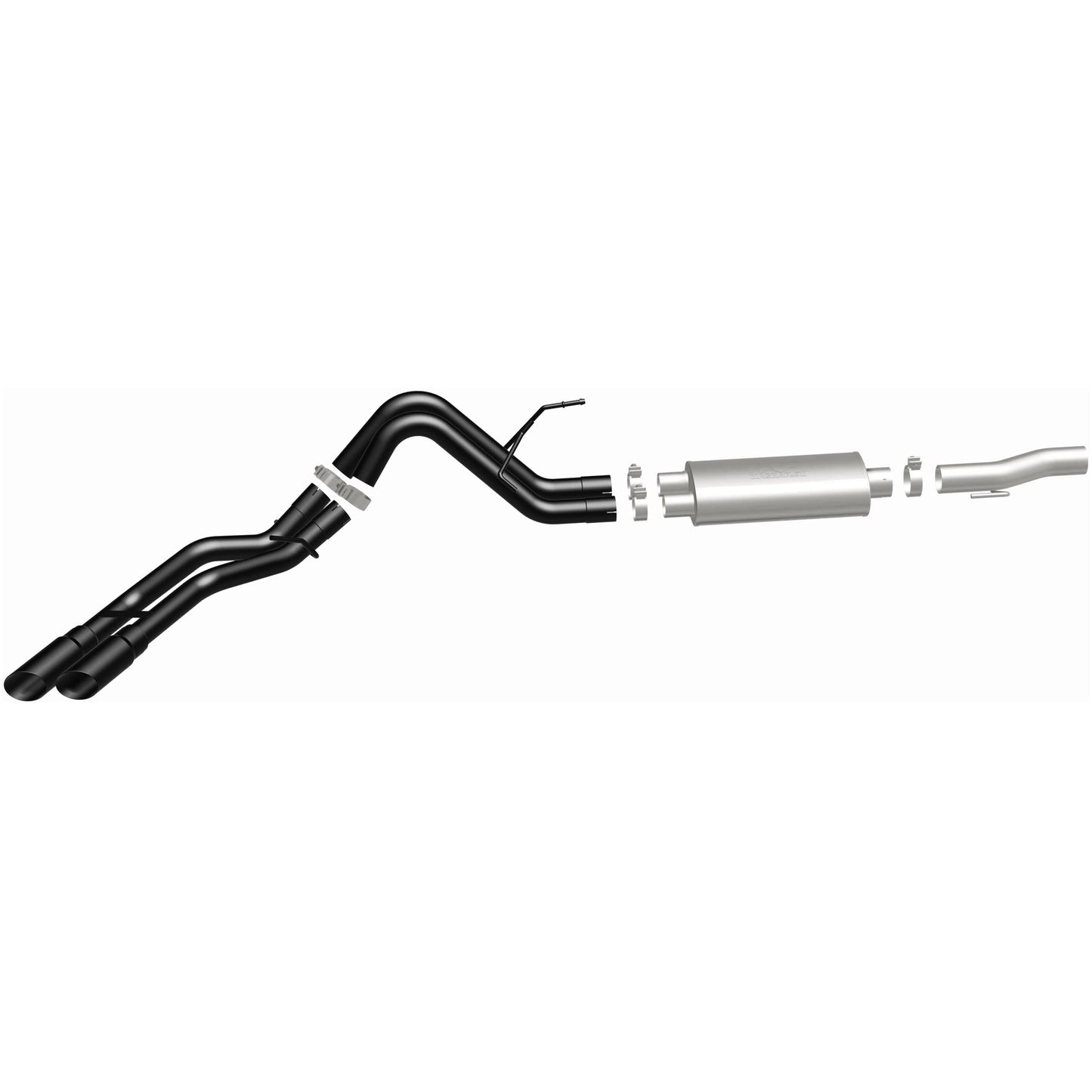 Street Series Black Cat-Back System