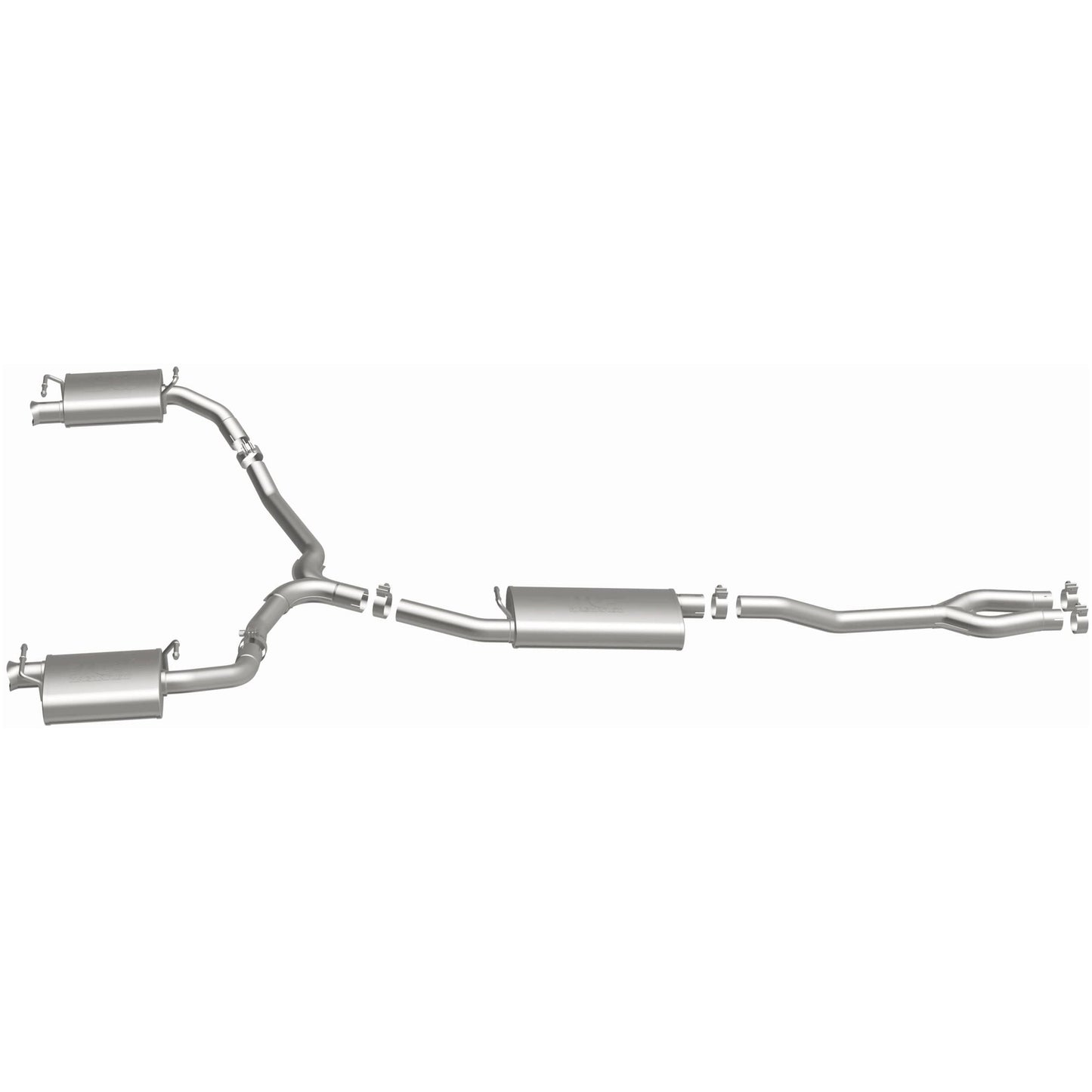 Street Series Stainless Cat-Back System