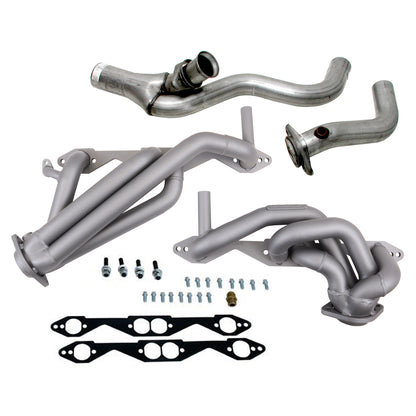 BBK GM LT-1 SINGLE CAT 1-5/8 SHORTY HEADERS (CHROME)