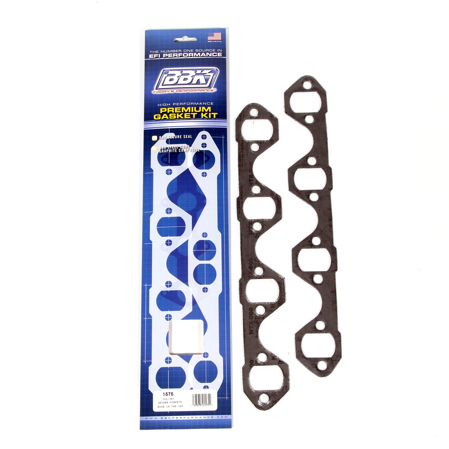 BBK PREMIUM HEADER GASKET SET - FORD 302/351 1-5/8 (2)