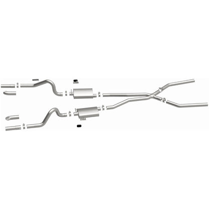 Street Series Stainless Crossmember-Back System