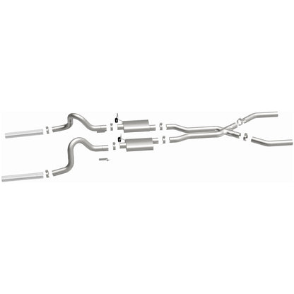 Street Series Stainless Crossmember-Back System