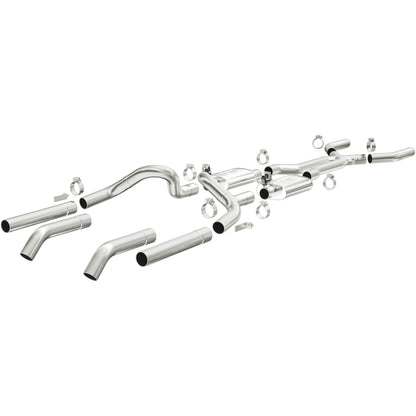 Street Series Stainless Crossmember-Back System