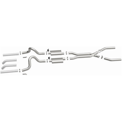 Street Series Stainless Crossmember-Back System