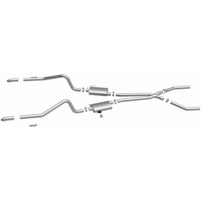 Street Series Stainless Crossmember-Back System