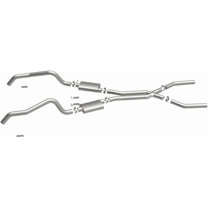 Street Series Stainless Crossmember-Back System