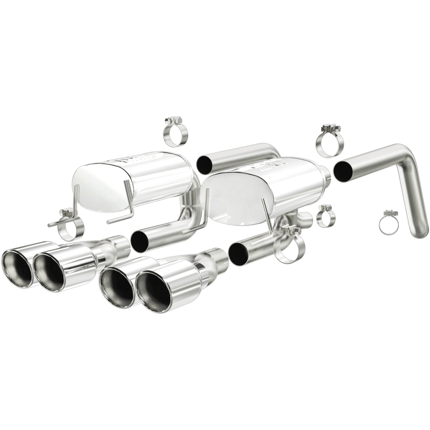 Street Series Stainless Axle-Back System