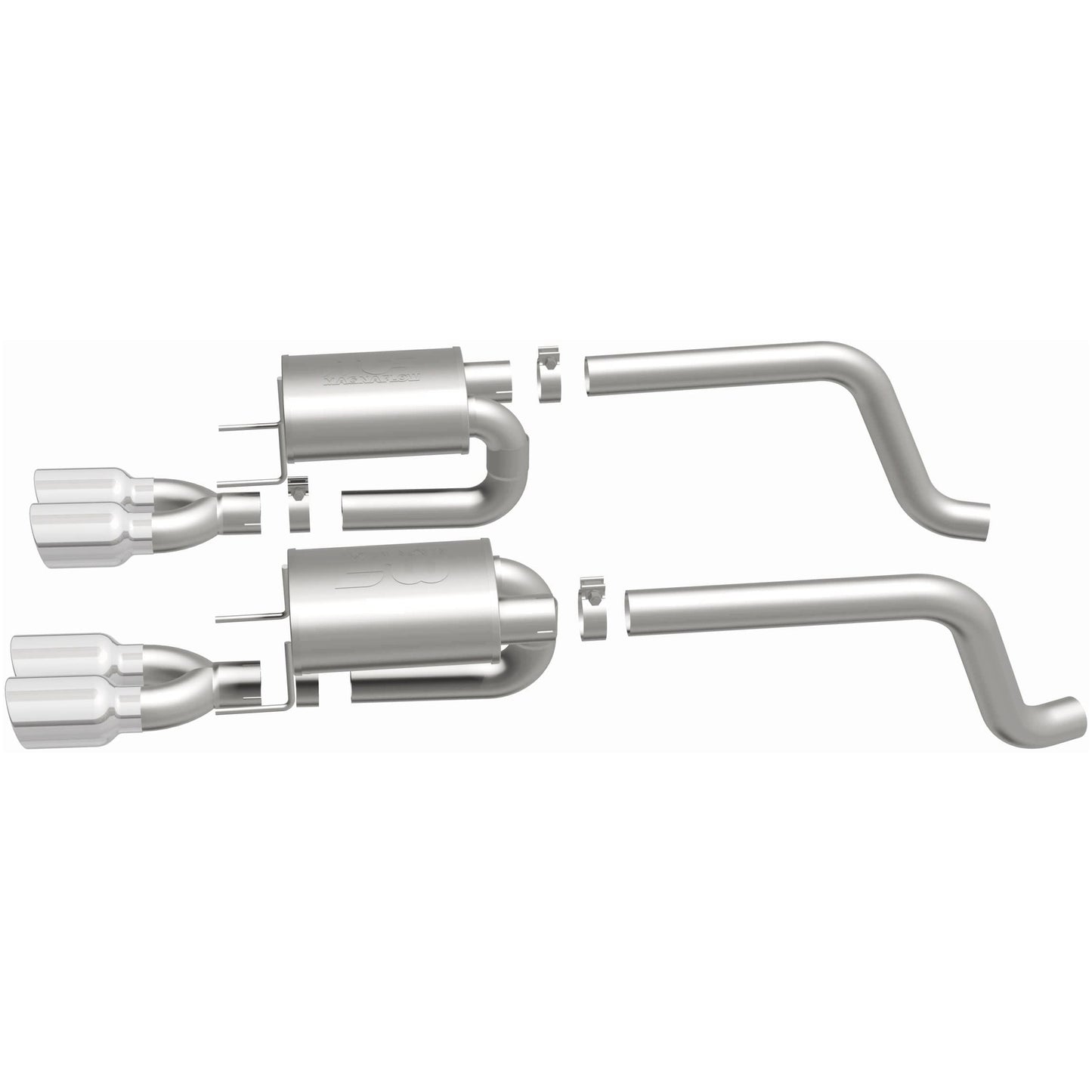 Street Series Stainless Axle-Back System