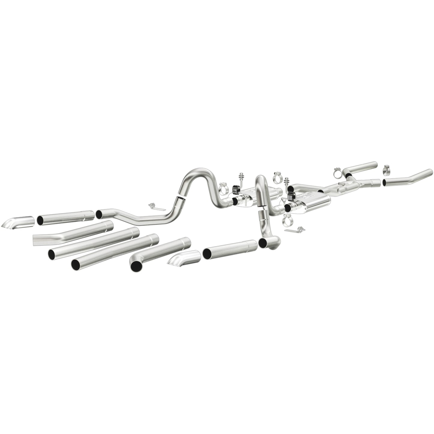 Street Series Stainless Crossmember-Back System