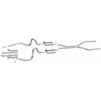 Street Series Stainless Crossmember-Back System