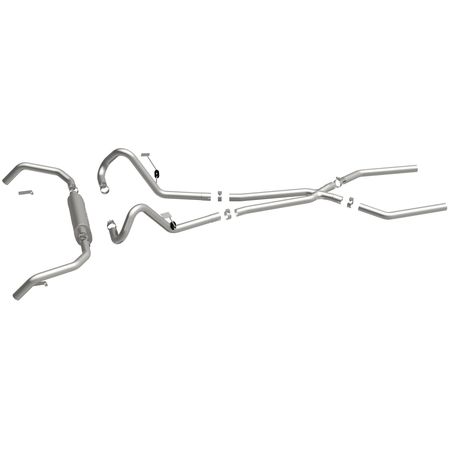 Street Series Stainless Crossmember-Back System