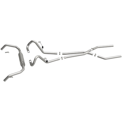 Street Series Stainless Crossmember-Back System