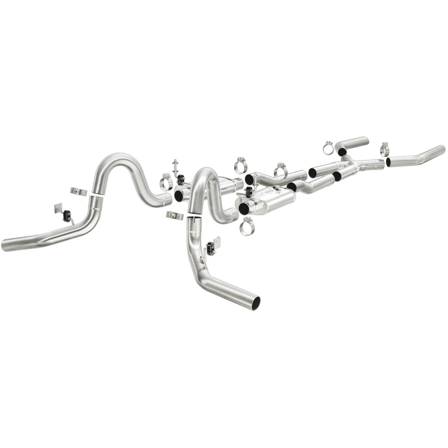 Street Series Stainless Crossmember-Back System