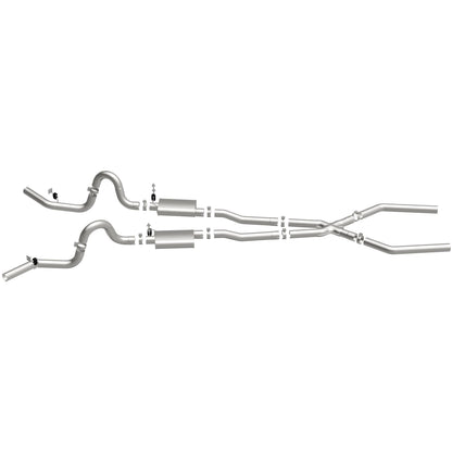 Street Series Stainless Crossmember-Back System